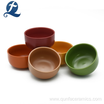 Hot Selling Solid Color Decoration Soup Rice Bowl